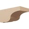 Ekena Millwork 7"W x 14"D x 7"H Wide Van Buren Rough Cedar Woodgrain TimberThane Corbel, Primed Tan CORUR07X14X07VANRCPR - alternate 1